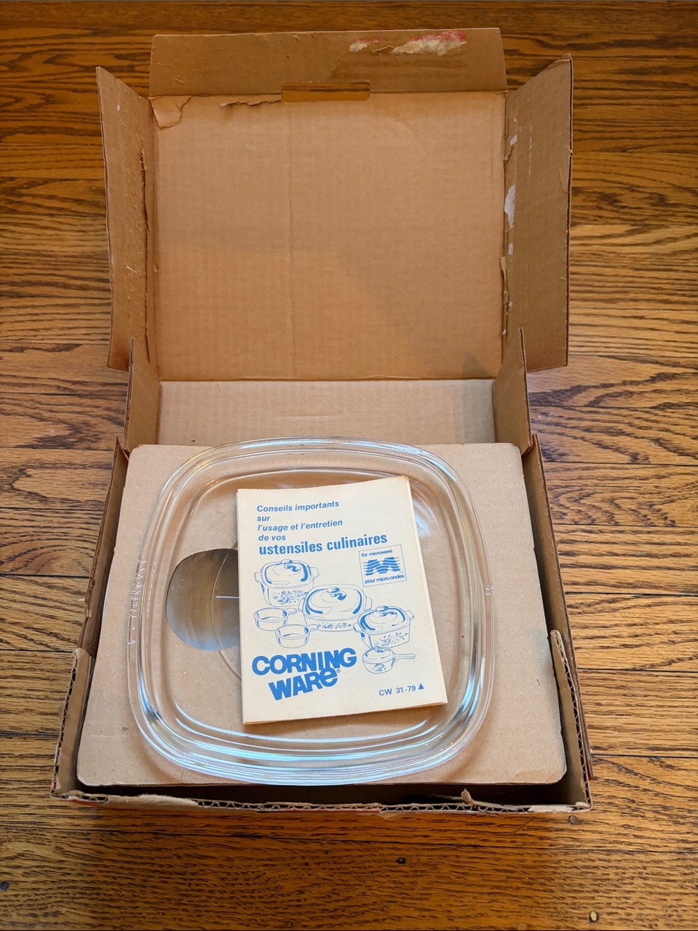 Corningware Orange Spice O'Life Storage Box, In Box Never Used - Picture 2 of 11